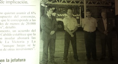 Recorte de prensa sobre la creación del Consorcio
